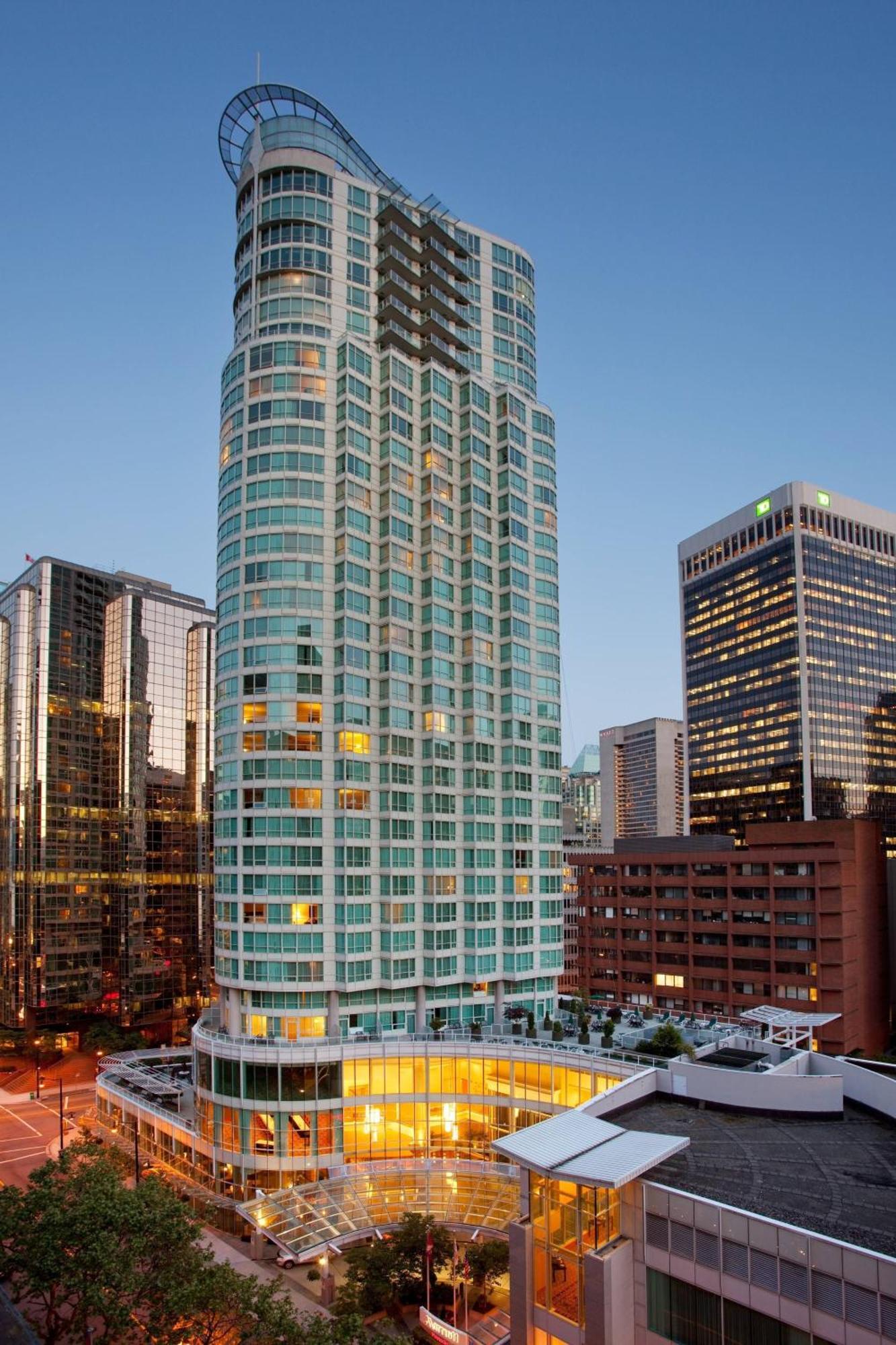 Vancouver Marriott Pinnacle Downtown Hotel Екстер'єр фото